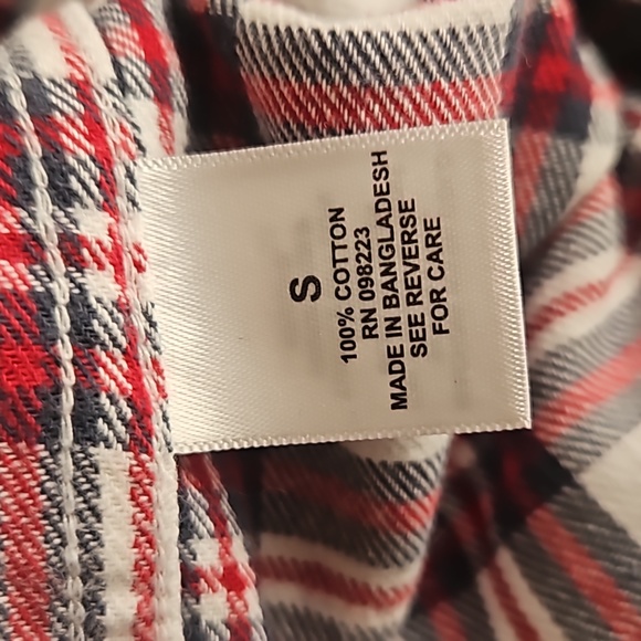 Magellan unisex flannel button down shirt size small - Picture 5 of 6